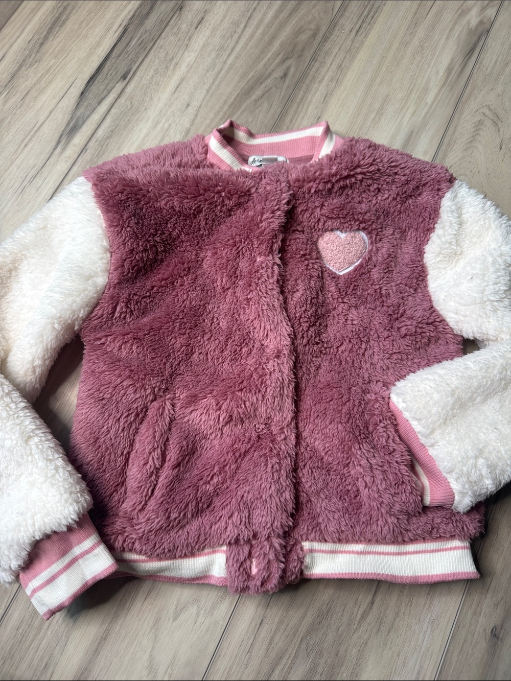 Faux fur jacket